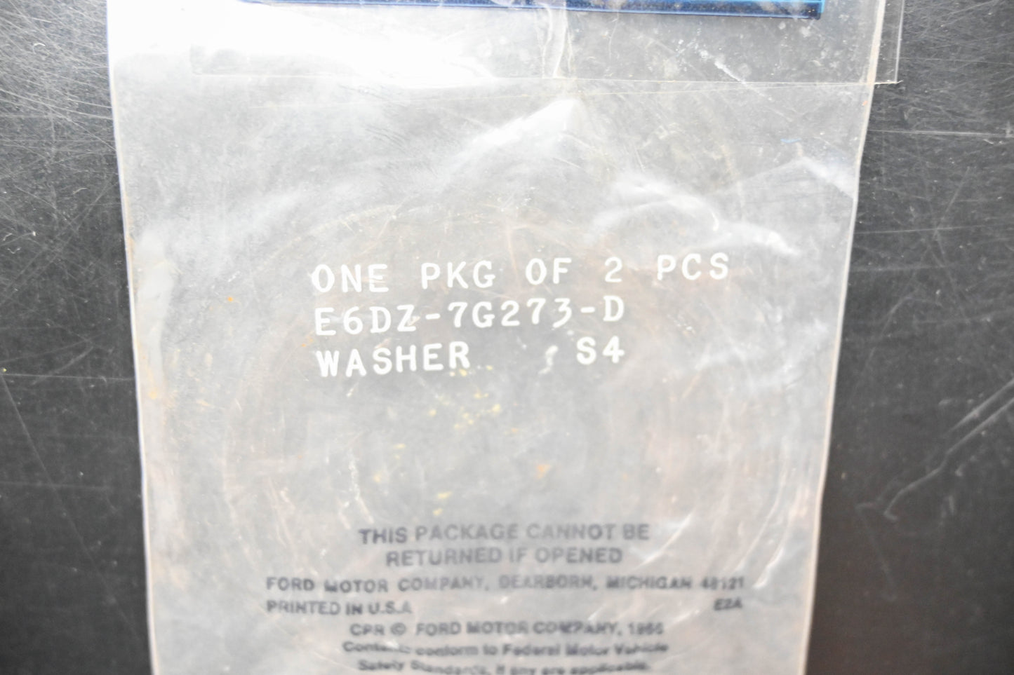 New OEM Ford E6DZ-7G273-D Washer NOS