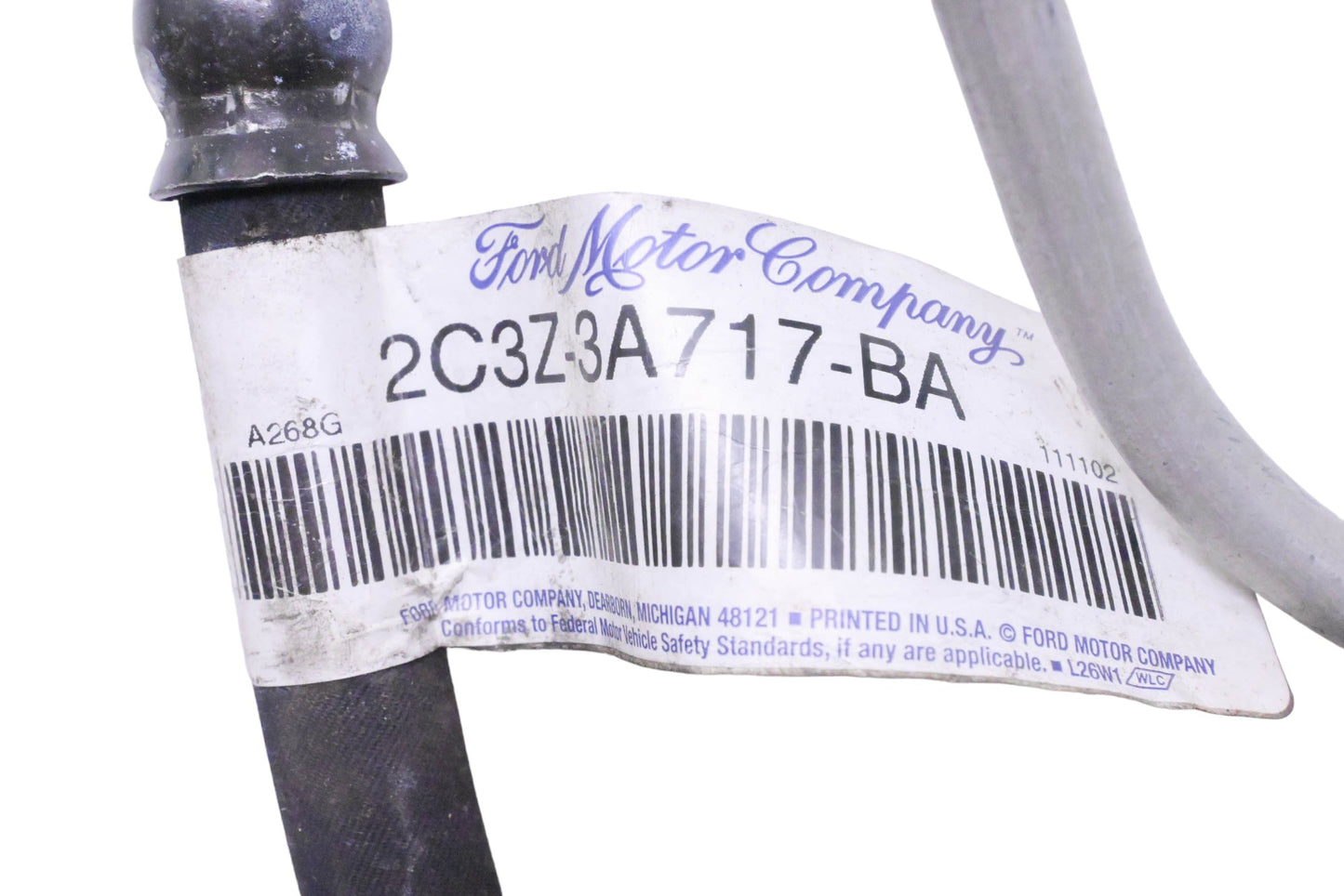 New OEM Ford 2C3Z-3A717-BA Power Steering Pressure Line Hose NOS