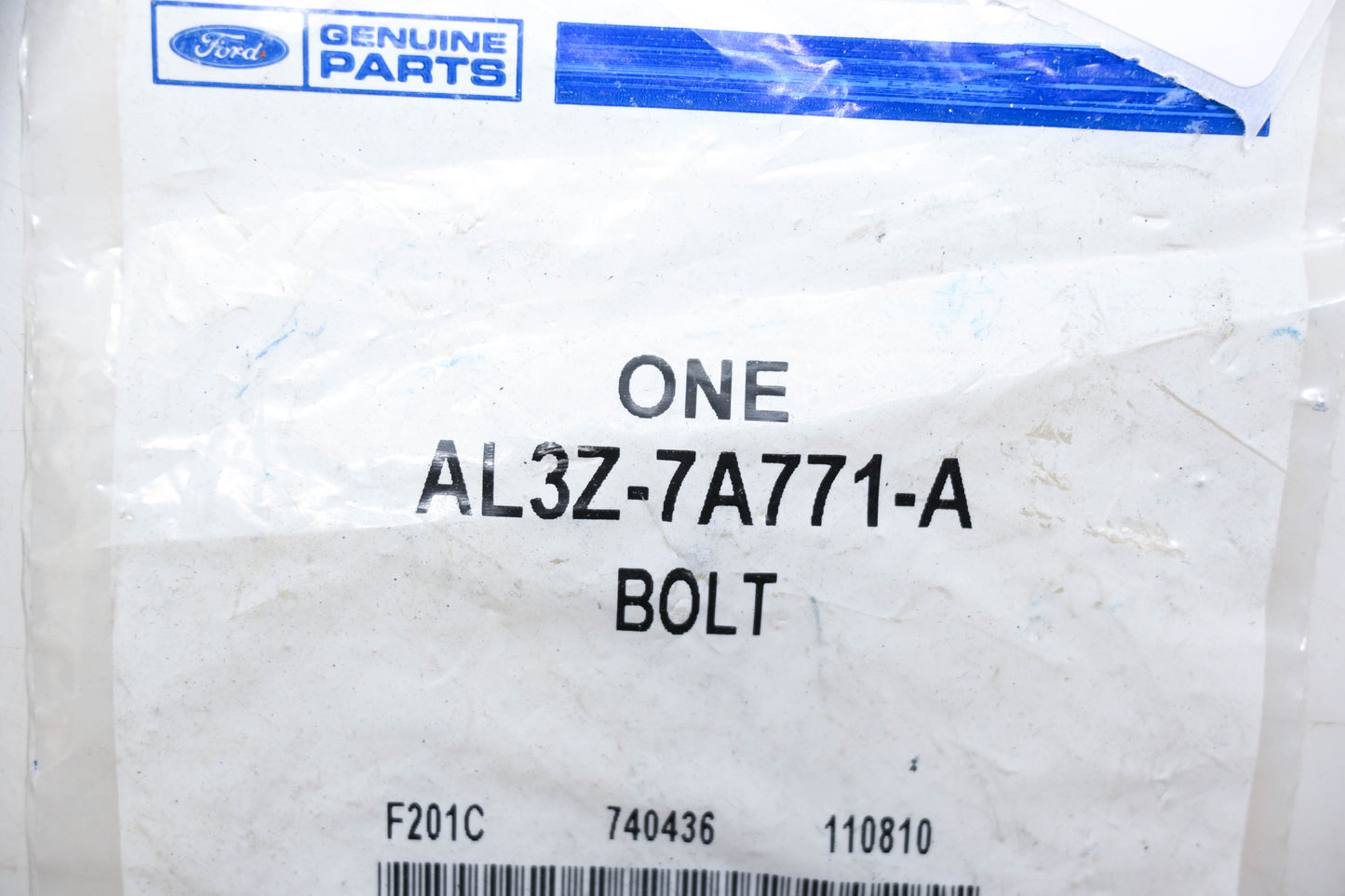 New OEM Ford AL3Z-7A771-A Bolt NOS