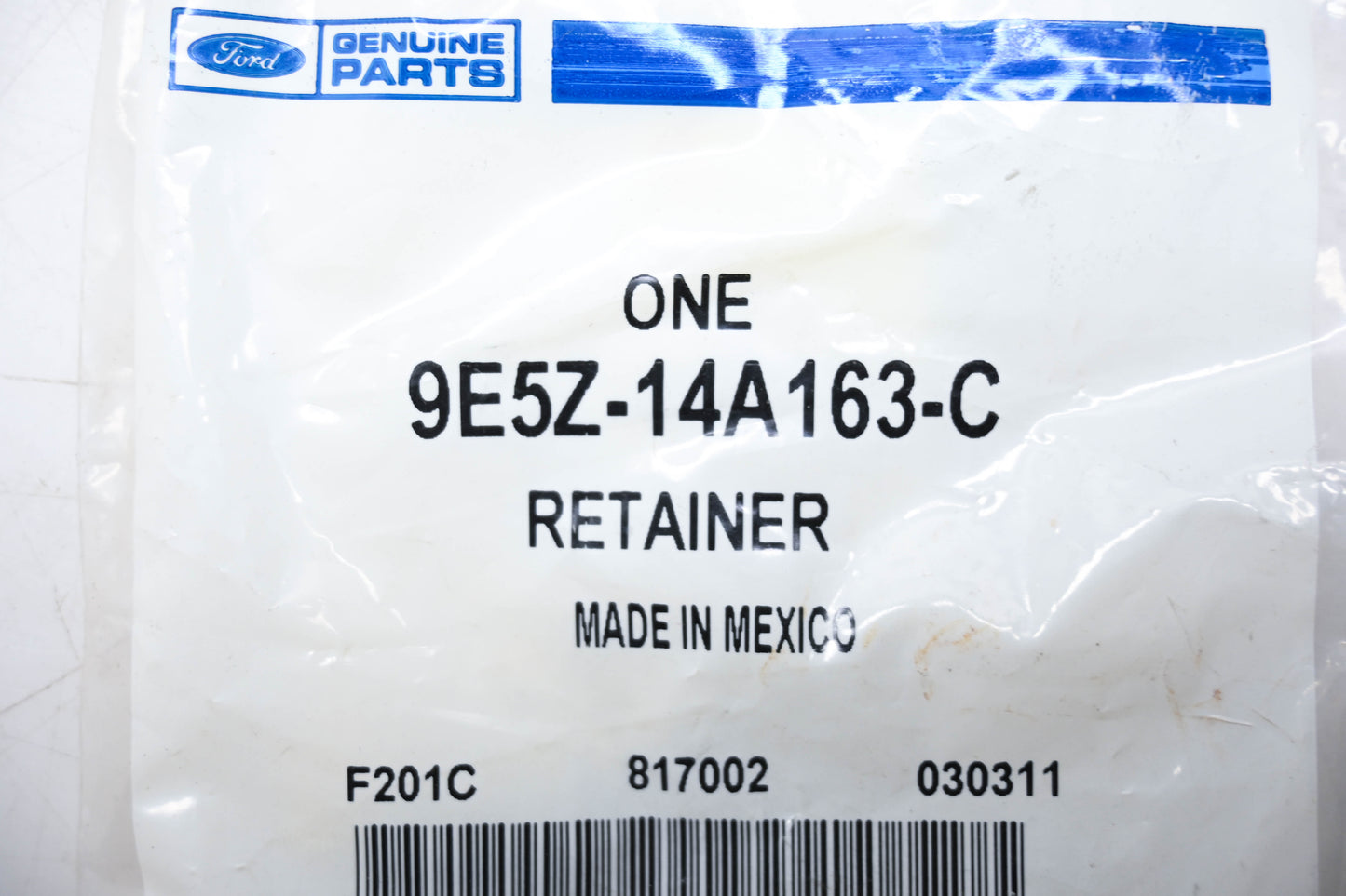 New OEM Ford 9E5Z-14A163-C Retainer NOS