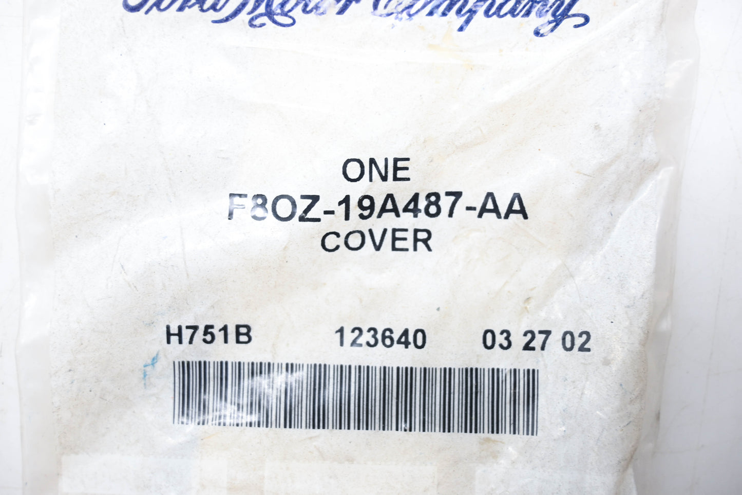 New OEM Ford F8OZ-19A487-AA Cover NOS