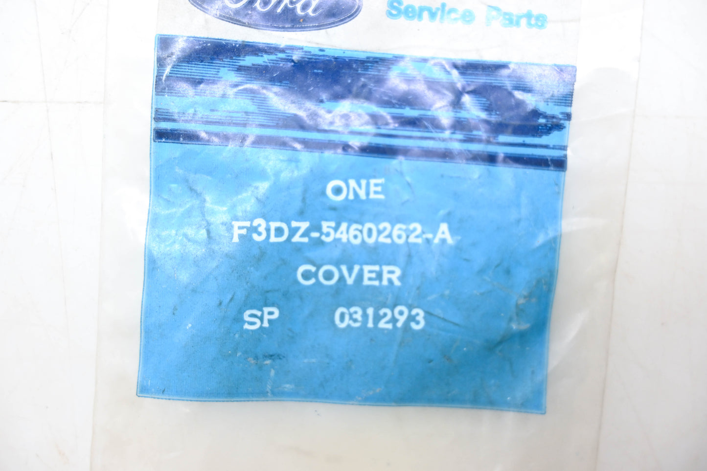 New OEM Ford F3DZ-5460262-A, E6DB-5460262-AWA Seat Belt Cover NOS