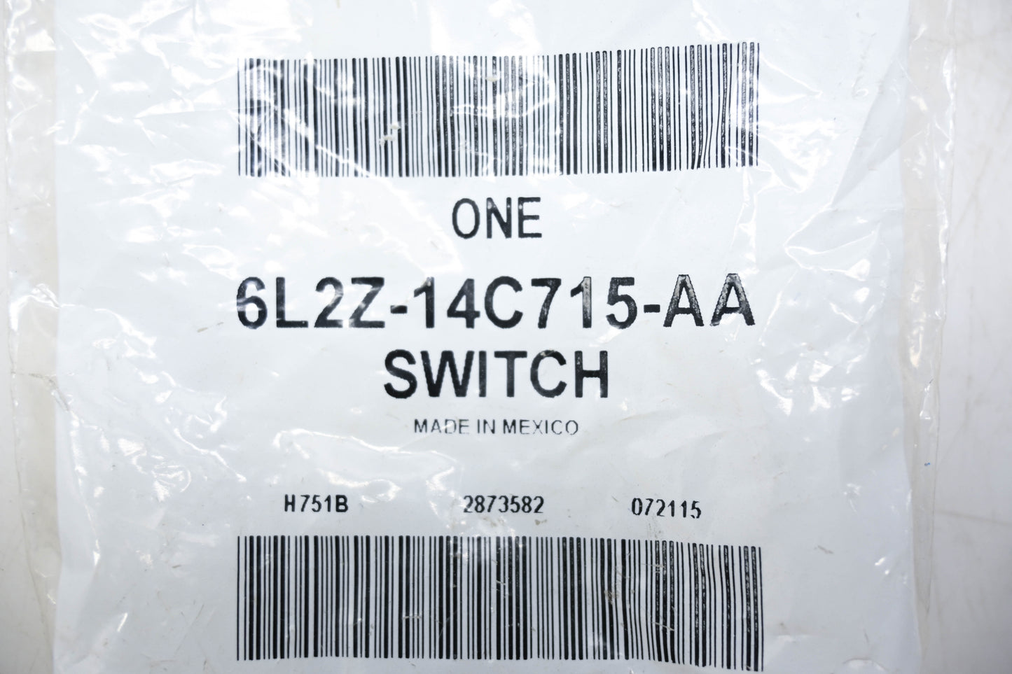 New OEM Ford 6L2Z-14C715-AA Switch Assembly NOS