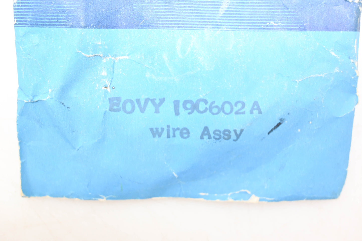 New OEM Ford EOVY-19C602-A, E0VB19C602BA Wire Assembly NOS
