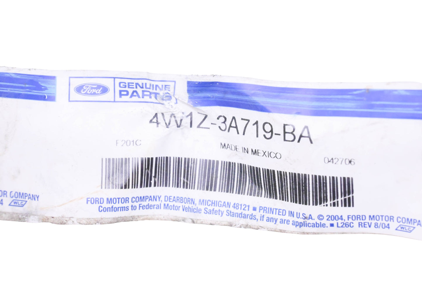 New OEM Ford 4W1Z-3A719-BA Power Steering Pressure Line Hose NOS