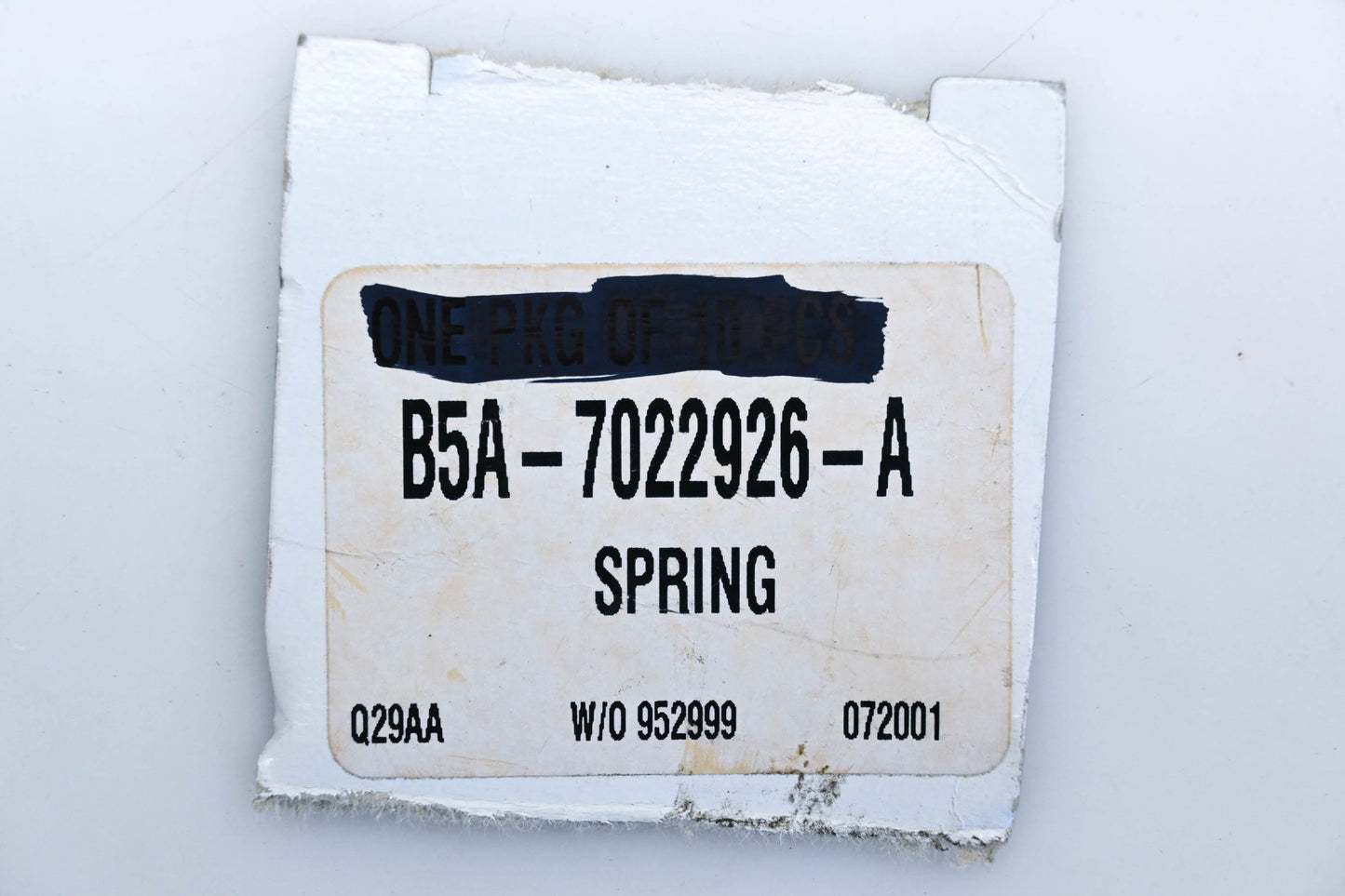 New OEM Ford B5A-7022926-A Front Door Window Pivot Spring NOS