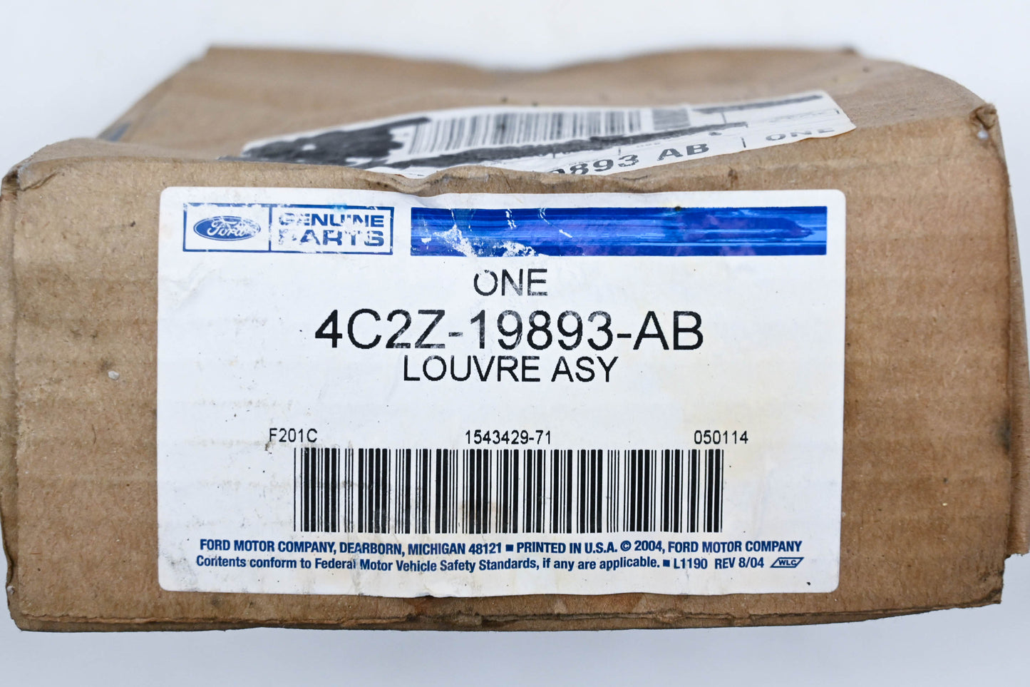 New OEM Ford 4C2Z-19893-AB Interior Air Vent Louvre Assembly NOS