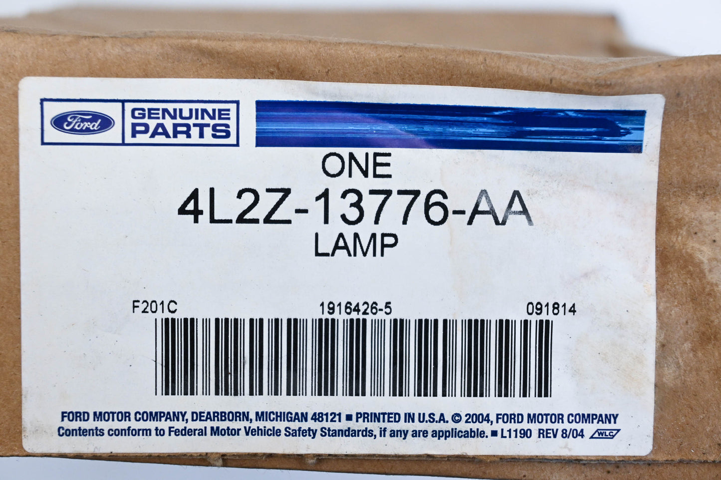 New OEM Ford 4L2Z-13776-AA, 6L24-13C782-AA Lamp Assembly NOS