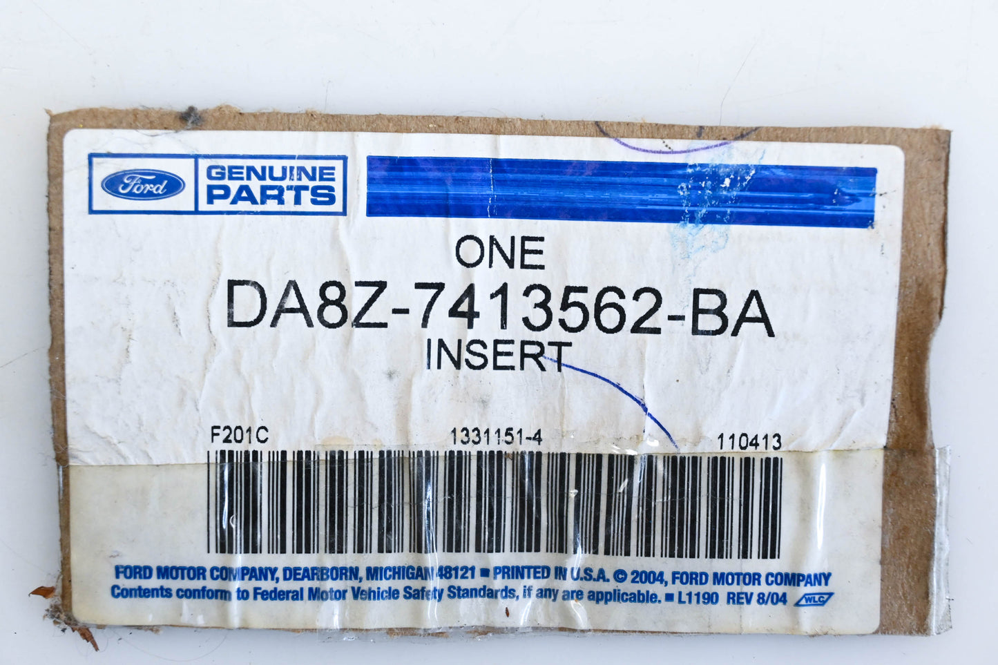 New OEM Ford DA8Z-7413562-BA, DA83-7404722-B 13-19 Flex Cup Holder Insert NOS