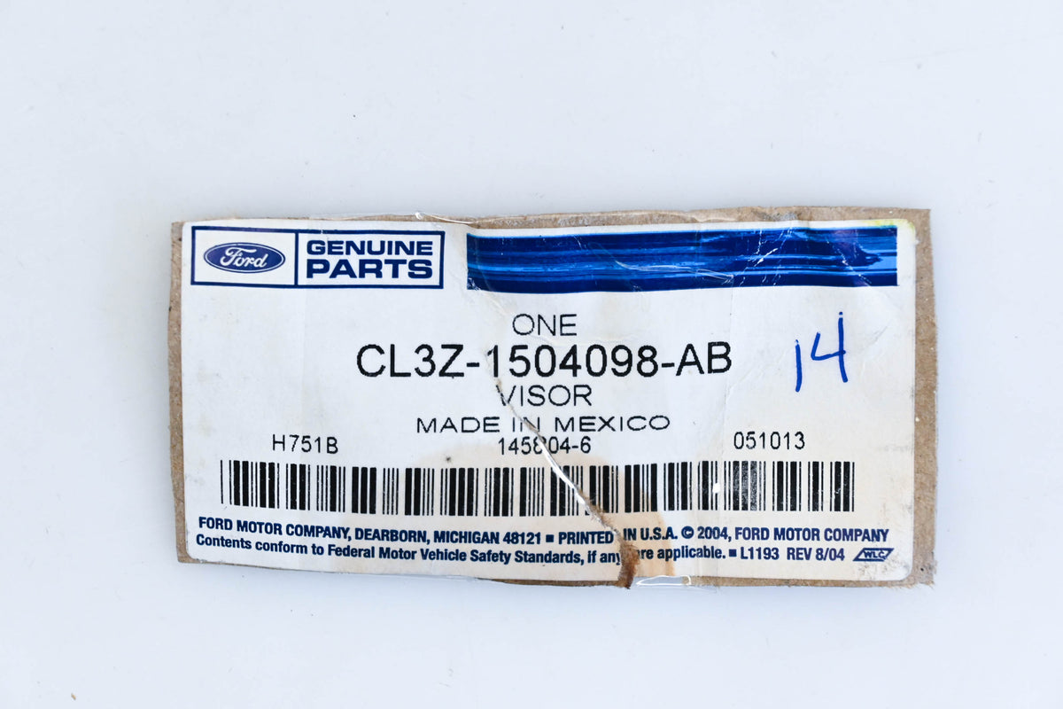 New OEM Ford CL3Z-1504098-AB Opening Visor Mirror NOS