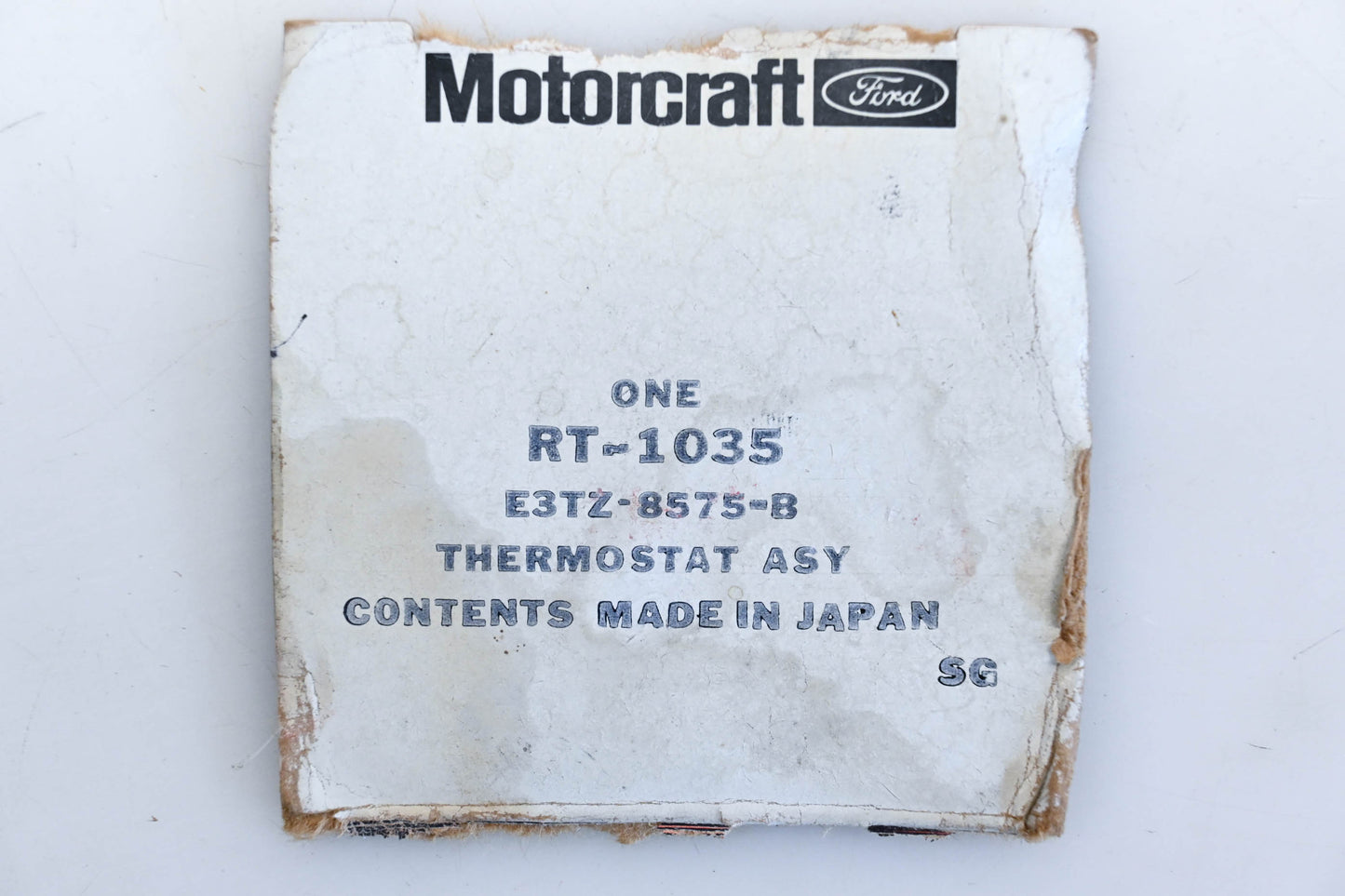 New OEM Motorcraft E3TZ-8575-B, RT-1035 83-84 Ford Ranger Thermostat NOS
