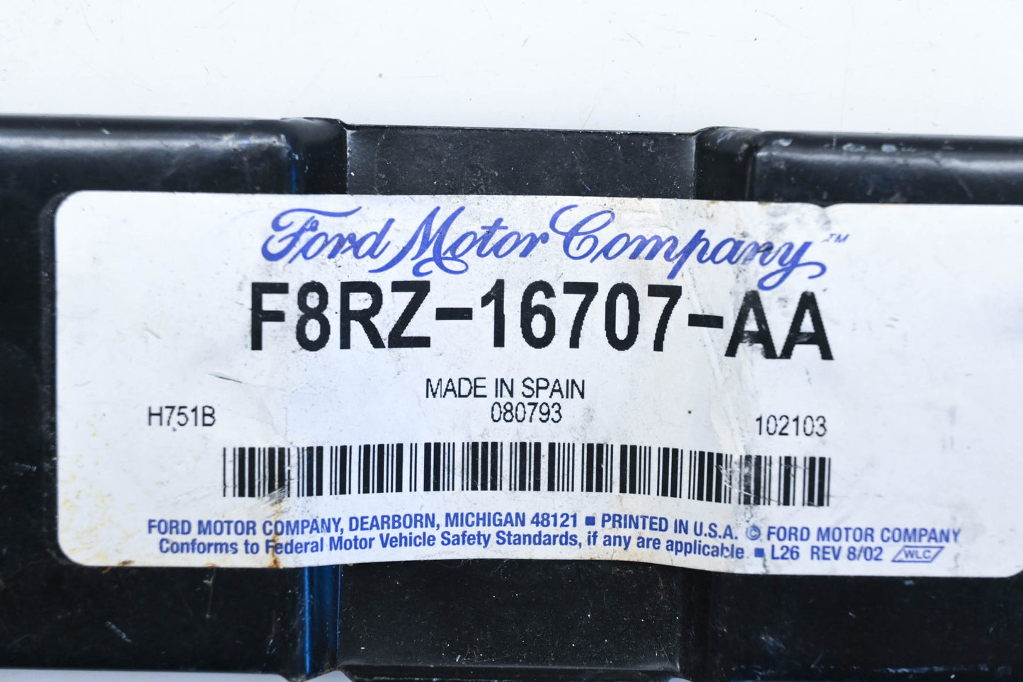 New OEM Ford F8RZ-16707-AA Hood Latch Support Bracket NOS