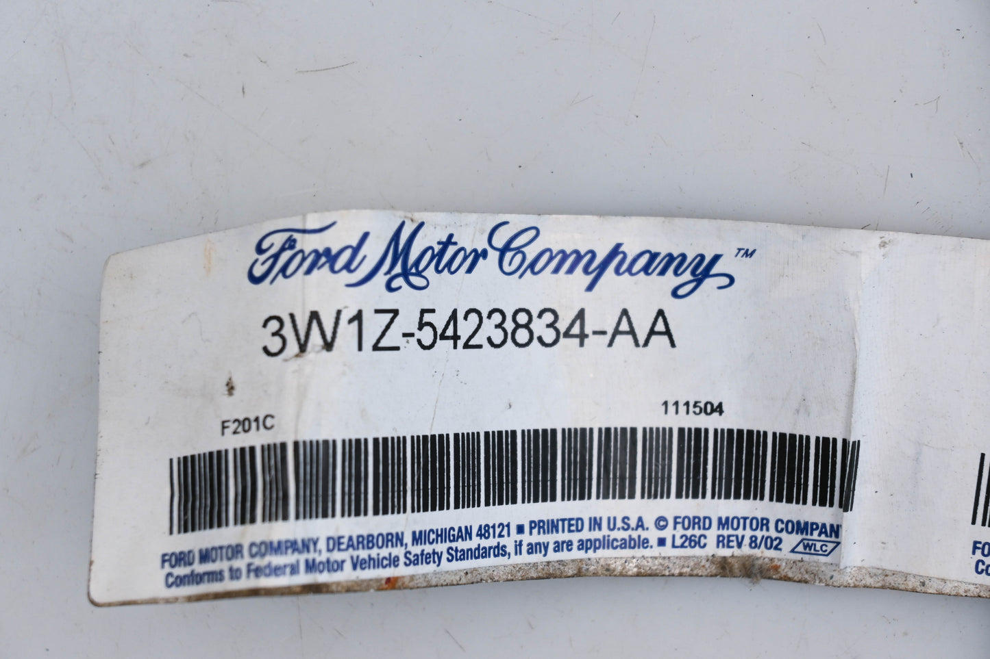 New OEM Ford 3W1Z-5423834-AA Door Trim Fastener Bracket NOS