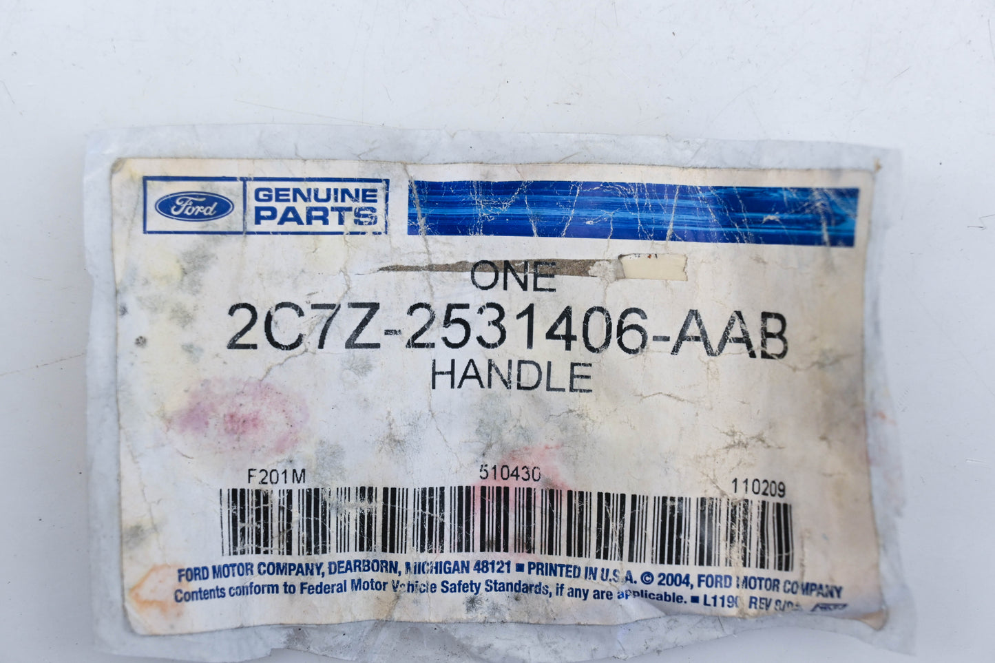New OEM Ford 2C7Z-2531406-AAB, 3C34-2531406-CAW Right Side Assist Handle NOS