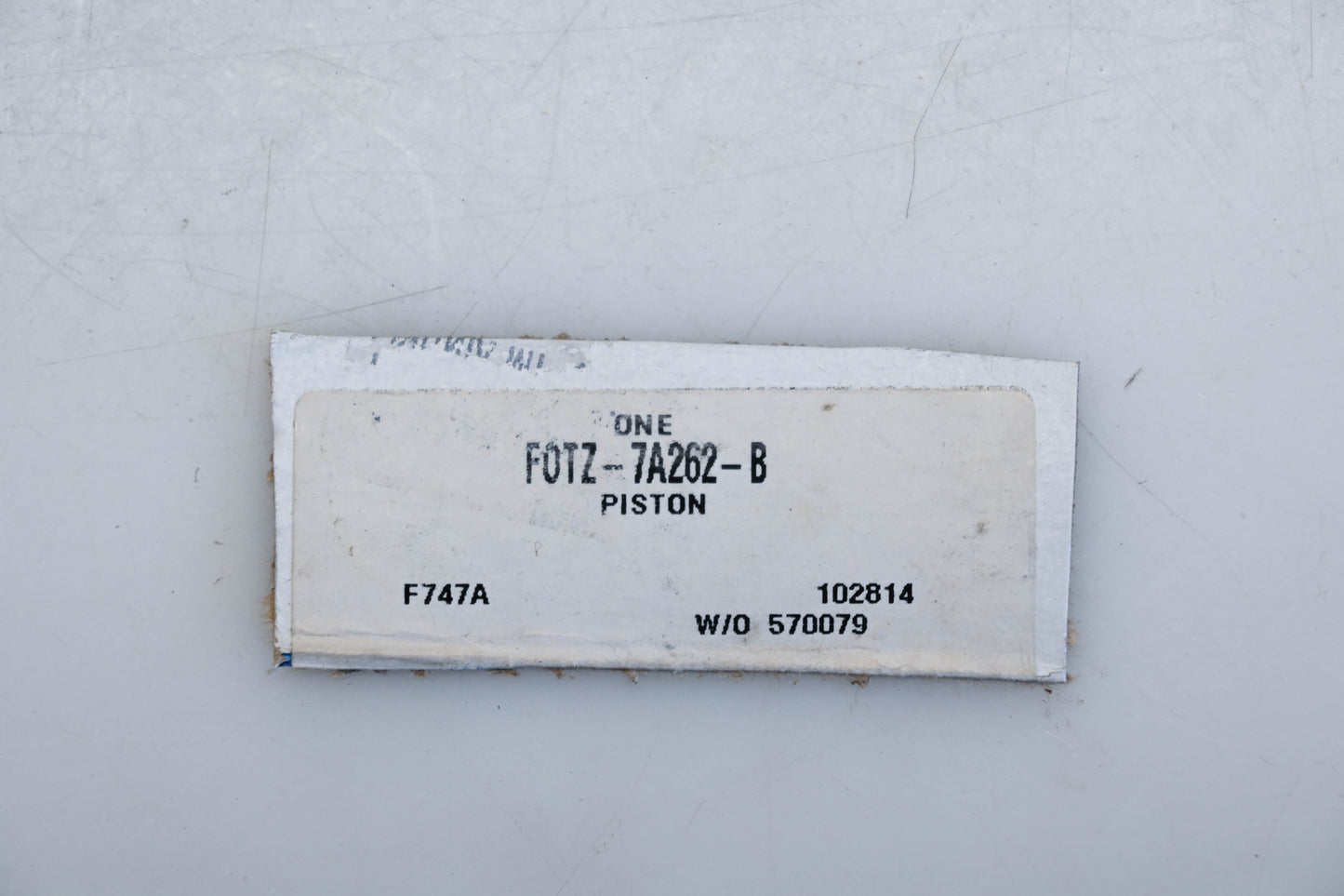 New OEM Ford FOTZ-7A262-B, 9ODT-7A258-BC Automatic Transmission Clutch Piston NOS