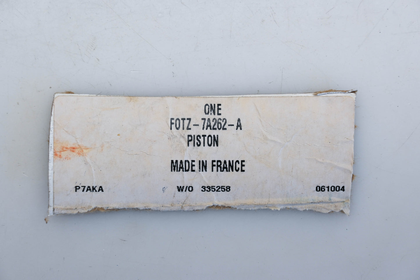 New OEM Ford FOTZ-7A262-A, 9ODT-7A258-AA Automatic Transmission Clutch Piston NOS