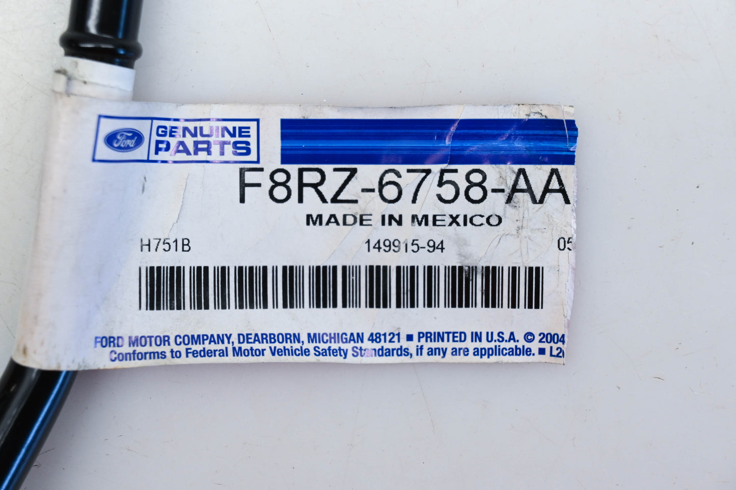 New OEM Ford F8RZ-6758-AA Tube Assembly NOS