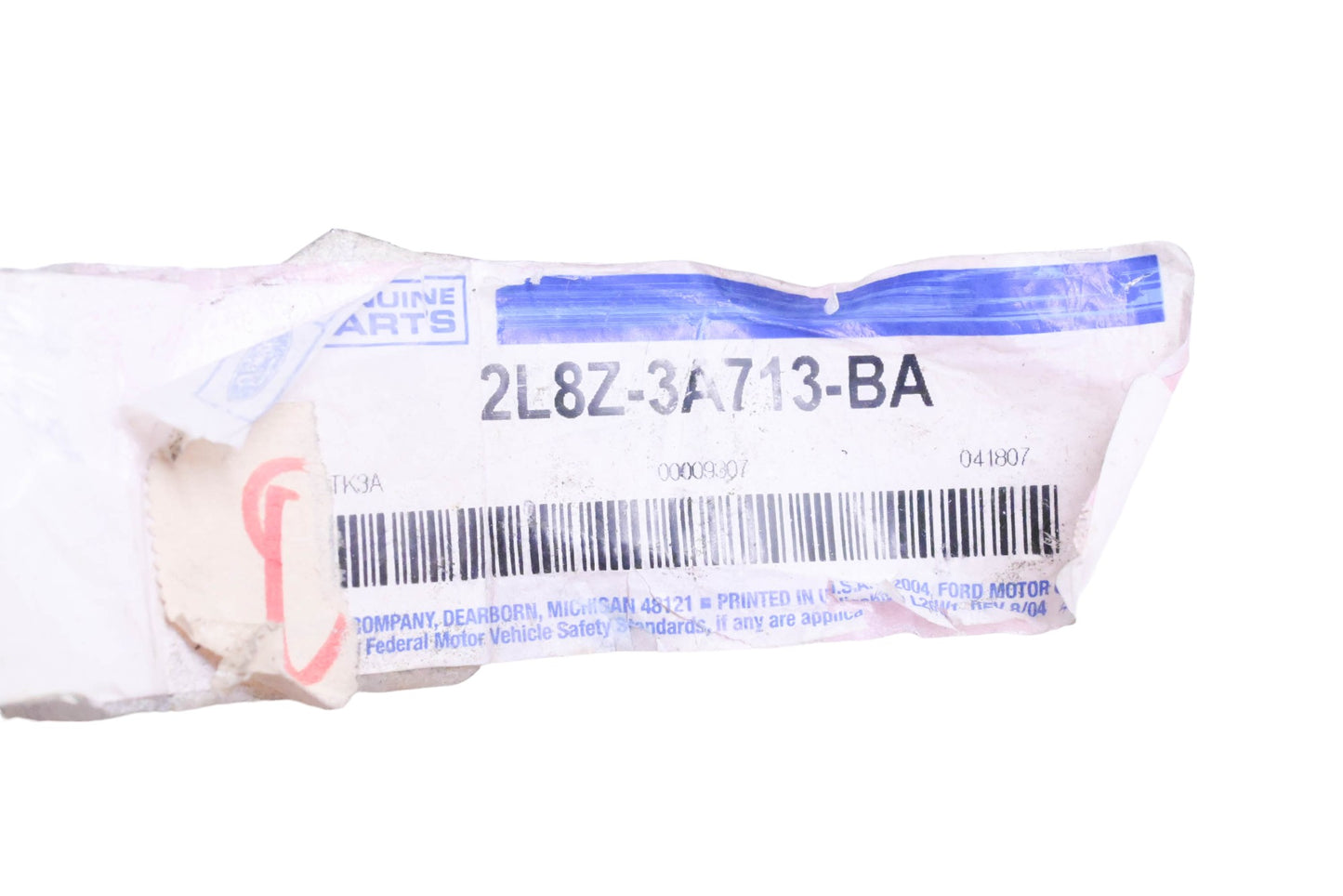 New OEM Ford 2L8Z-3A713-BA Power Steering Return Line Hose Assembly NOS