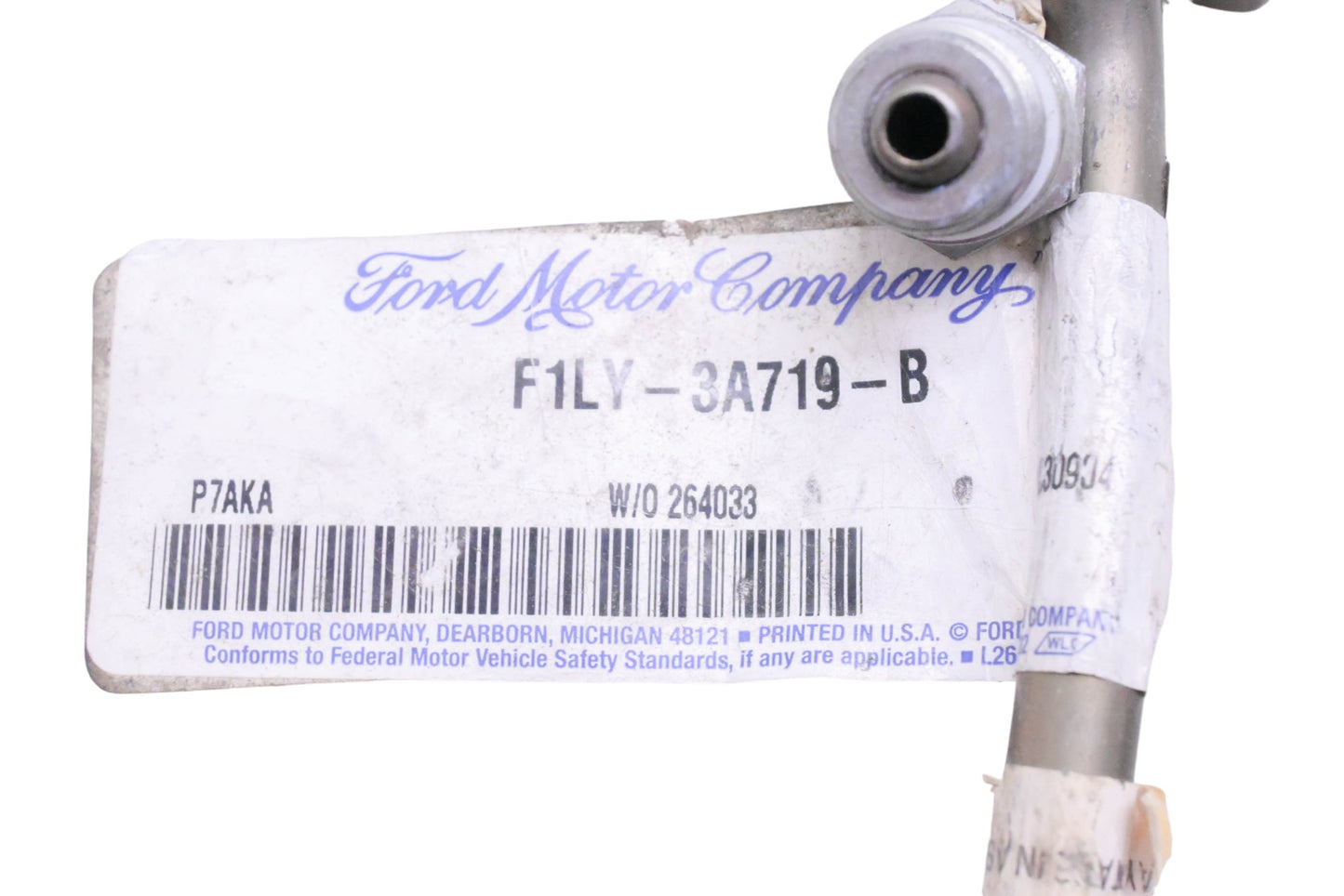 New OEM Ford F1LY-3A719-B Power Steering Pressure Line Hose Assembly NOS