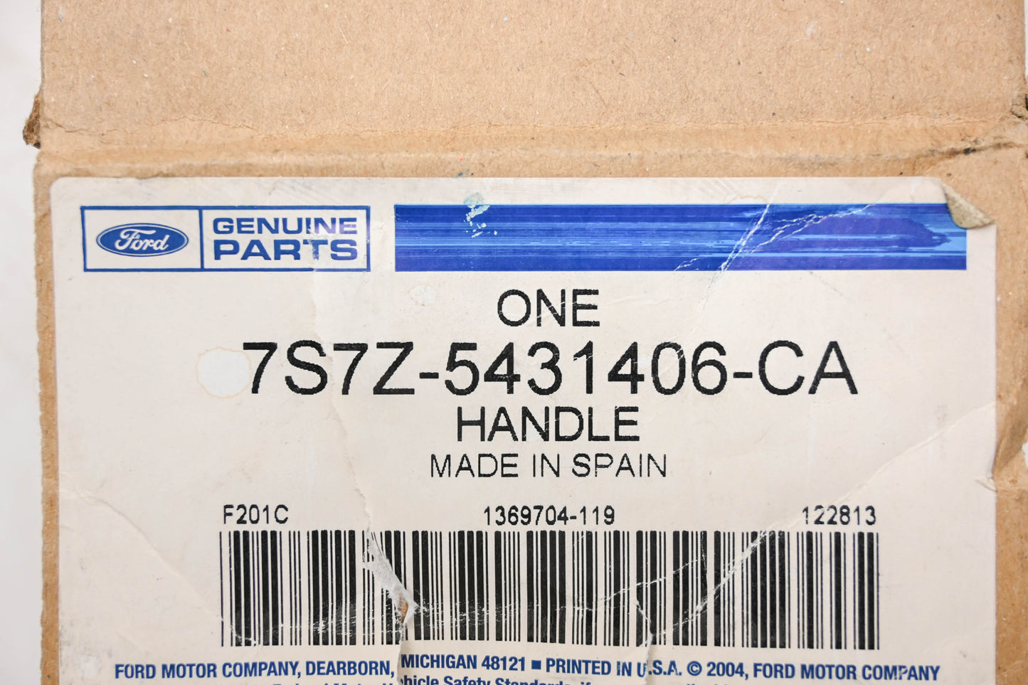 New OEM Ford 7S7Z-5431406-CA Interior Grip Handle NOS