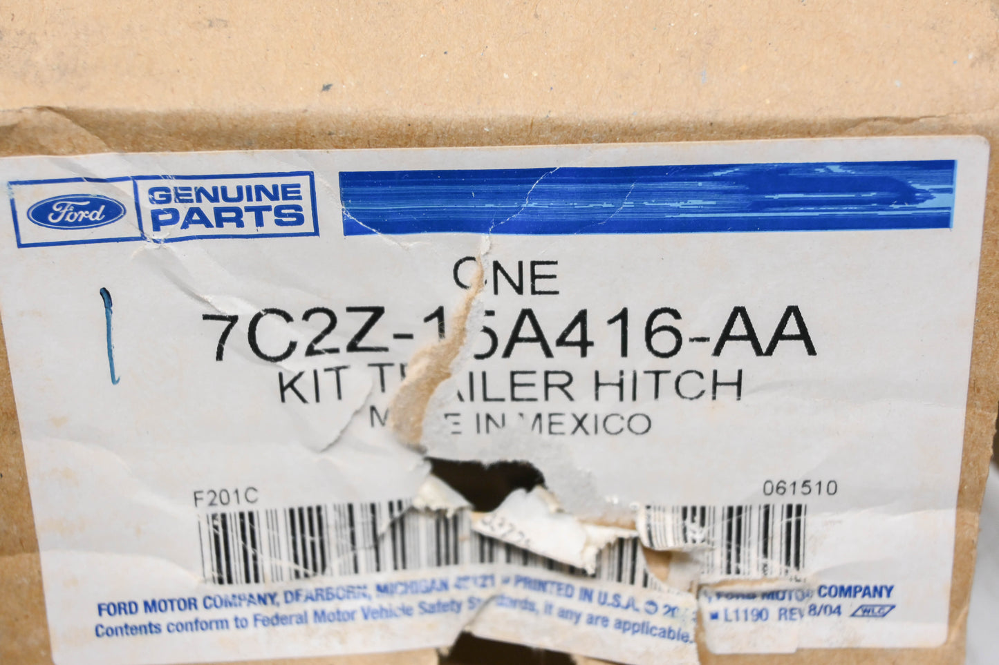 New OEM Ford 7C2Z-15A416-AA Trailer Hitch Electrical Kit NOS