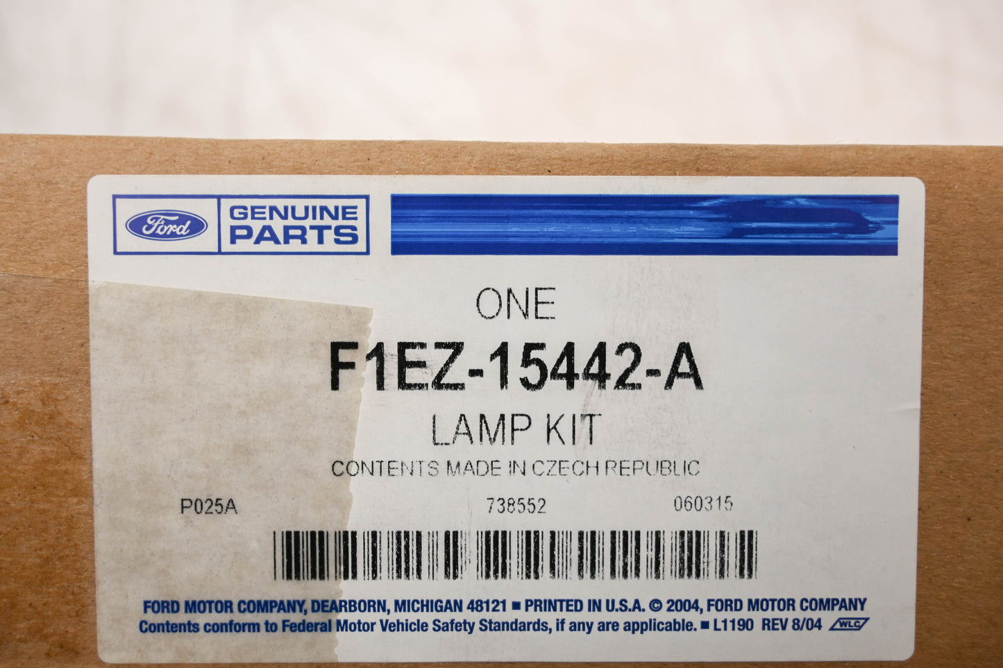 New OEM Ford F1EZ-15442-A Lamp Light Control Module Assembly NOS