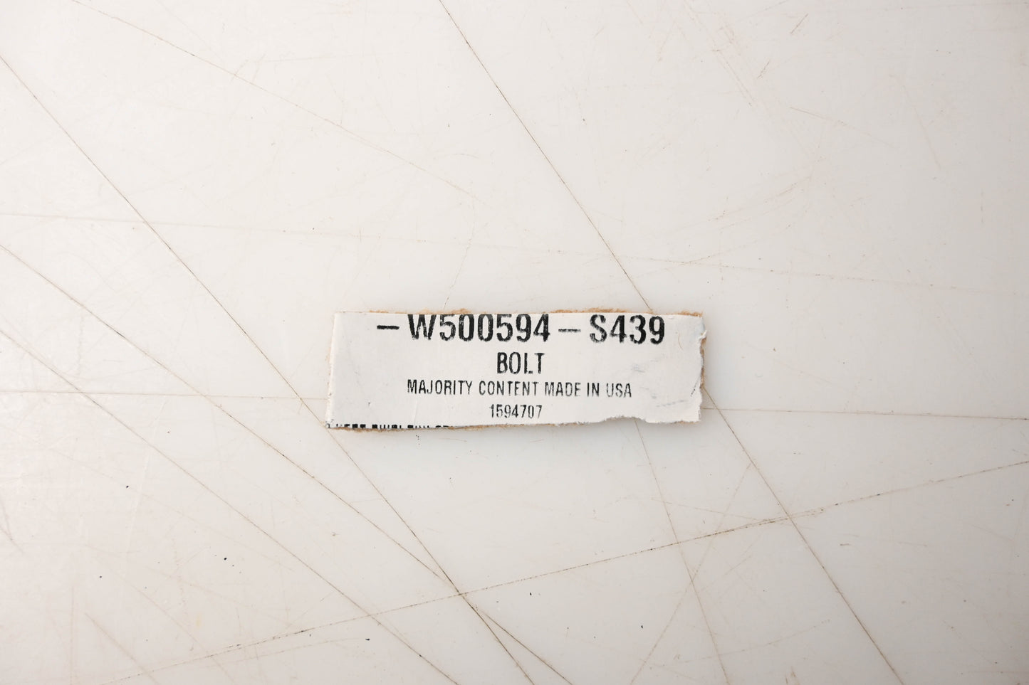 New OEM Ford W500594-S439 Bolt NOS
