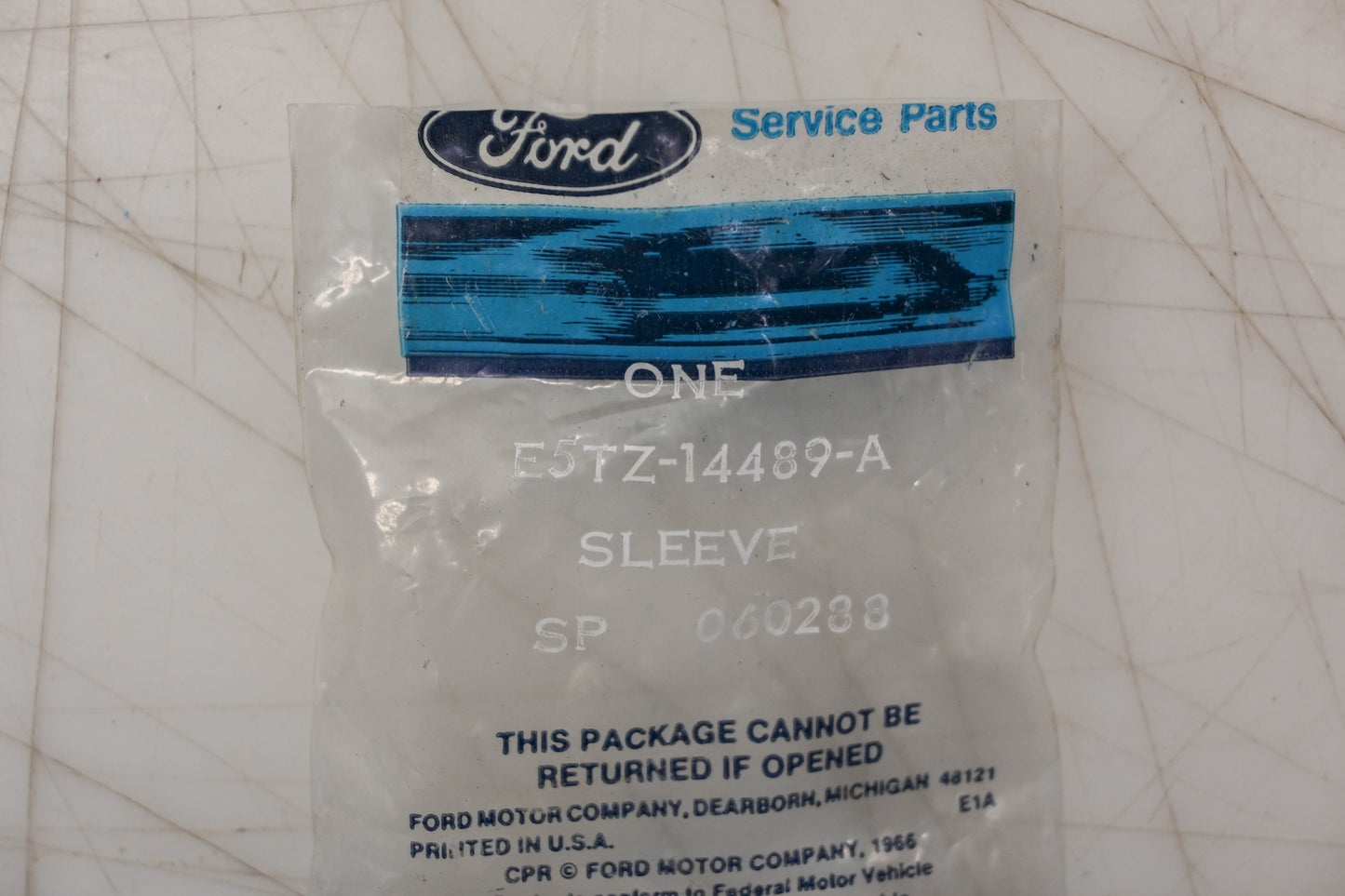 New OEM Ford E5TZ-14489-A Wiring Connector Sleeve NOS