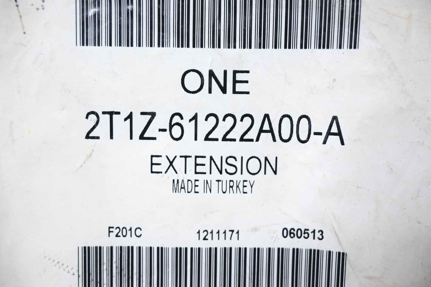 New OEM Ford 2T1Z-61222A00-A Front Door Glass Runner Extension NOS