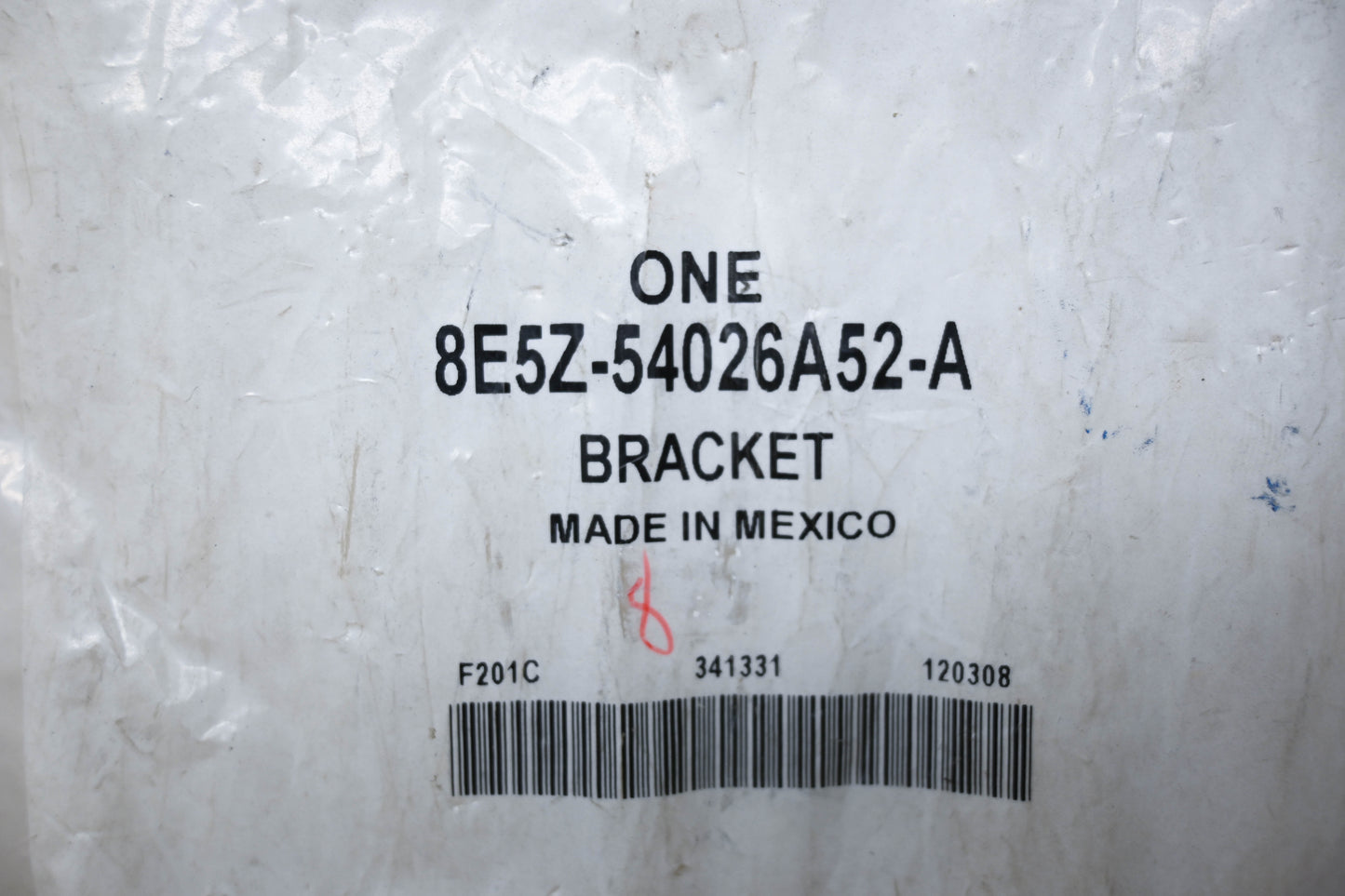 New OEM Ford 8E5Z-54026A52-A Windshield Pillar Trim Bracket NOS