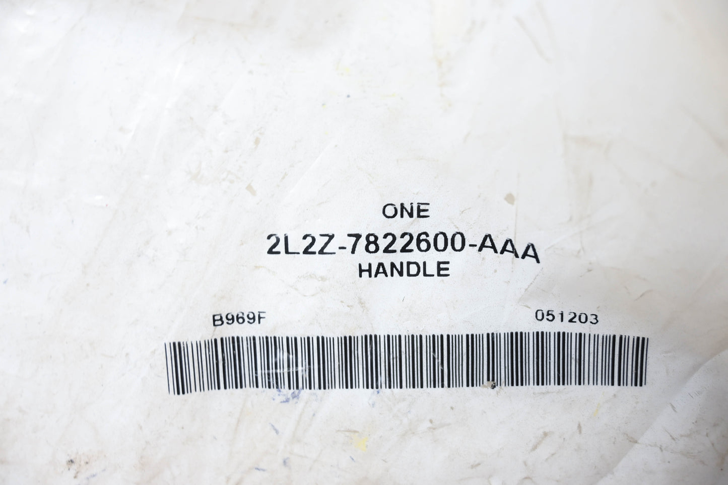 New OEM Ford 2L2Z-7822600-AAA Handle NOS