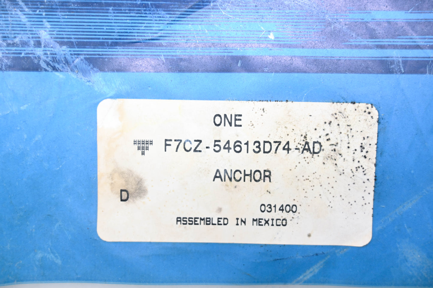 New OEM Ford F7CZ-54613D74-AD Seat Anchor NOS