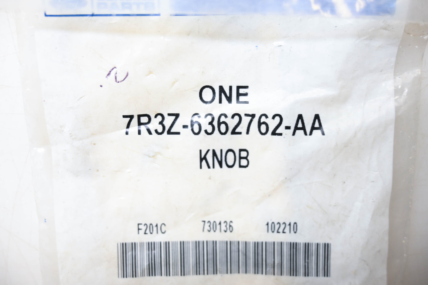 New OEM Ford 7R3Z-6362762-AA Back Seat Locking Mechanism Knob NOS