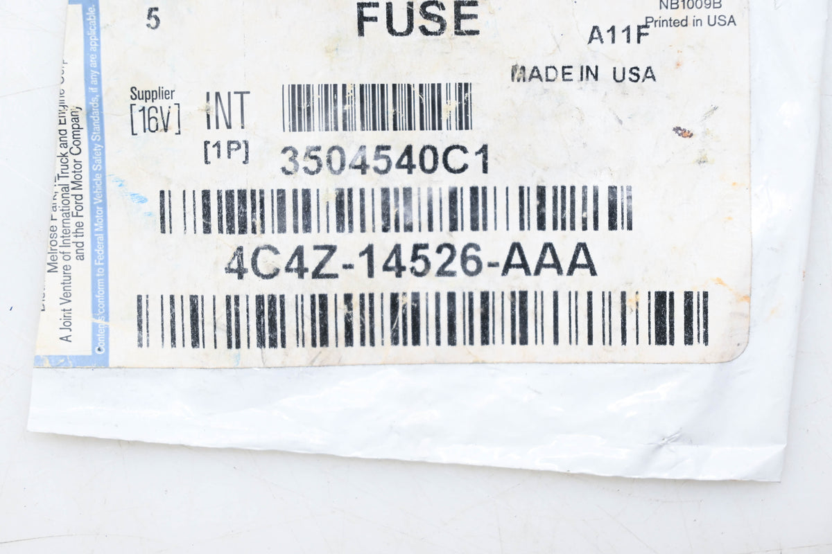 New OEM Ford 4C4Z-14526-AAA Fuse NOS