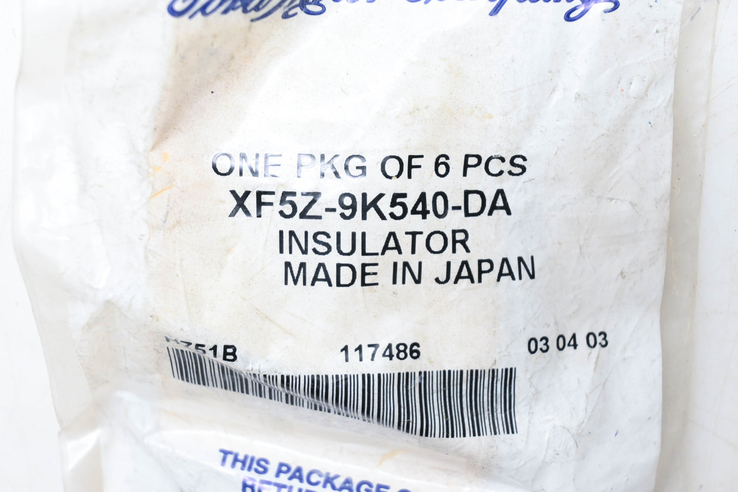New OEM Ford XF5Z-9K540-DA Insulator NOS