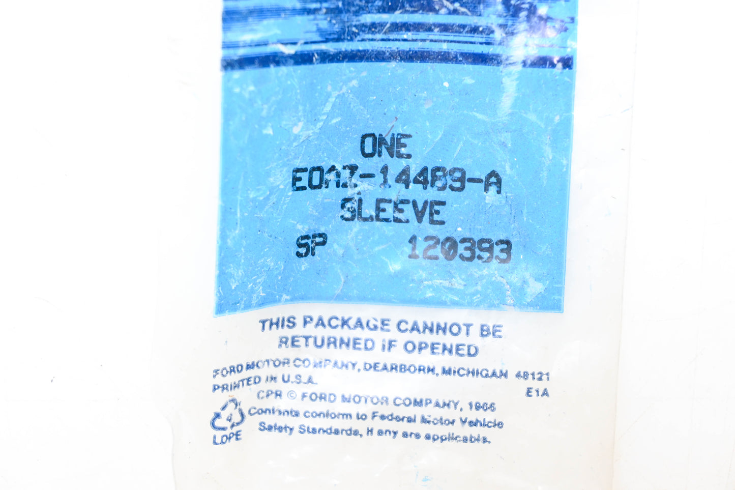 New OEM Ford EOAZ-14489-A Wiring Sleeve NOS