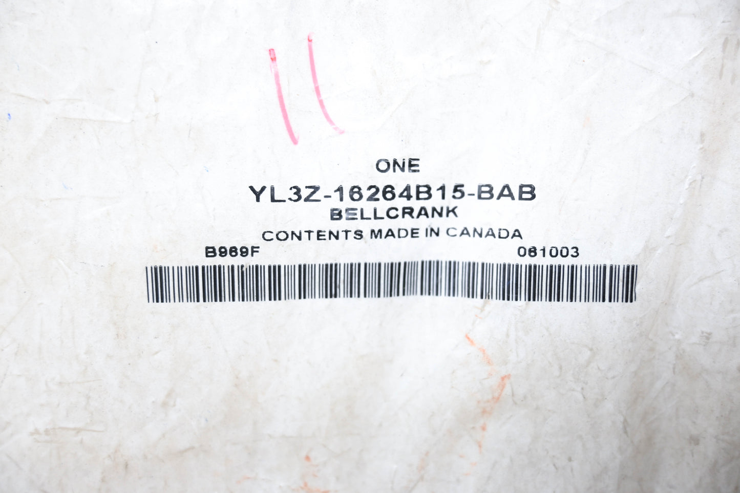 New OEM Ford YL3Z-16264B15-BAB Bellcrank NOS