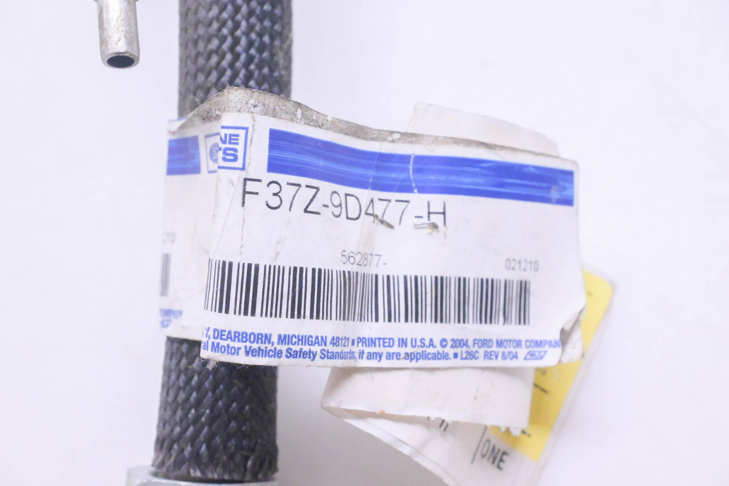 New OEM Ford F37Z-9D477-H Exhaust Gas Recirculation Tube Pipe Line NOS