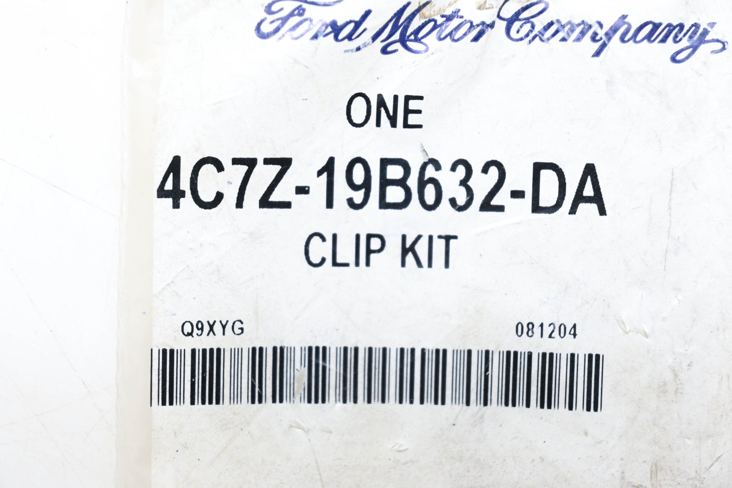 New OEM Ford 4C7Z-19B632-DA Excursion Air Conditioning Service Kit NOS