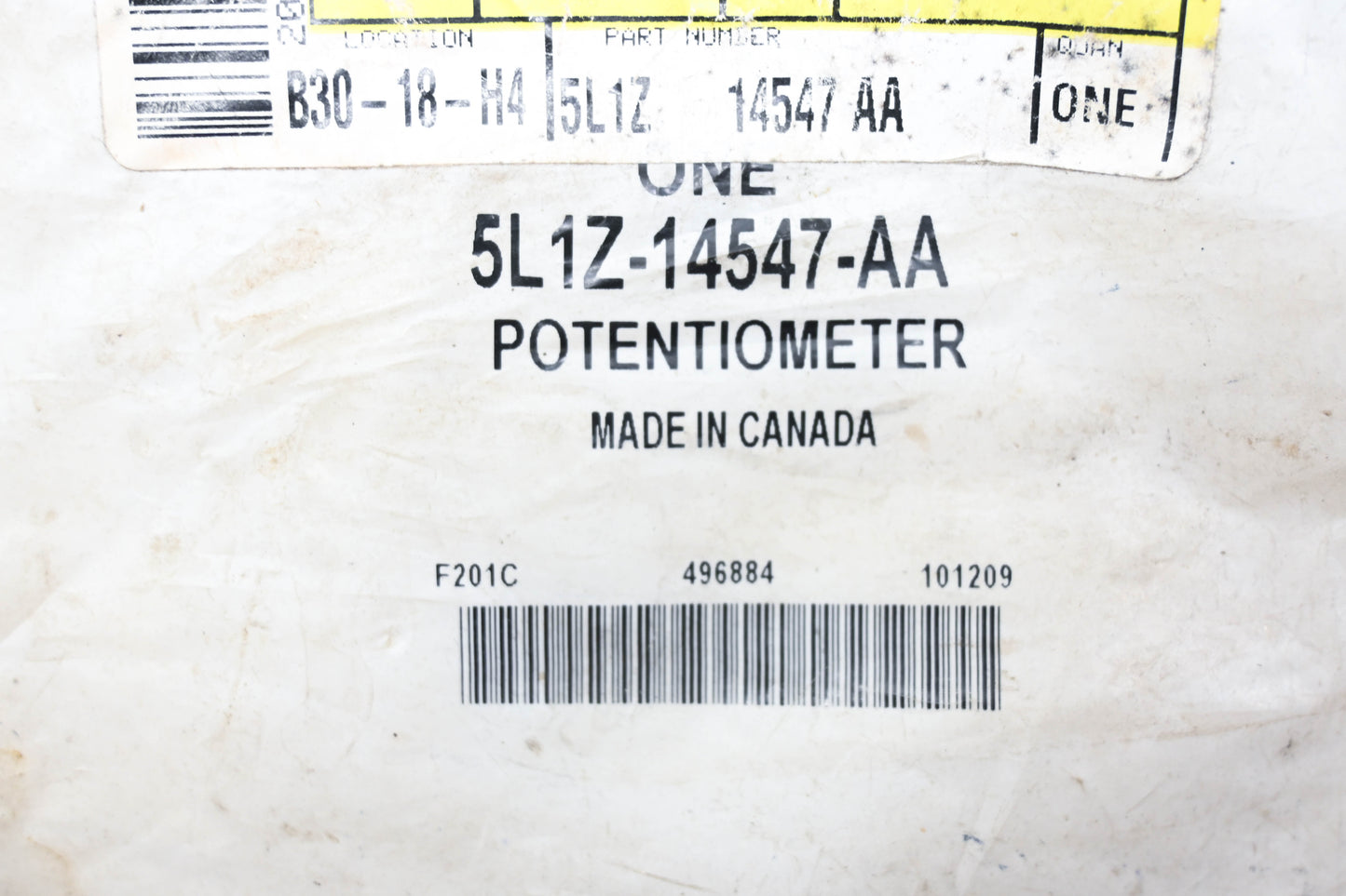 New OEM Ford 5L1Z-14547-AA Seat Sensor Service Kit NOS