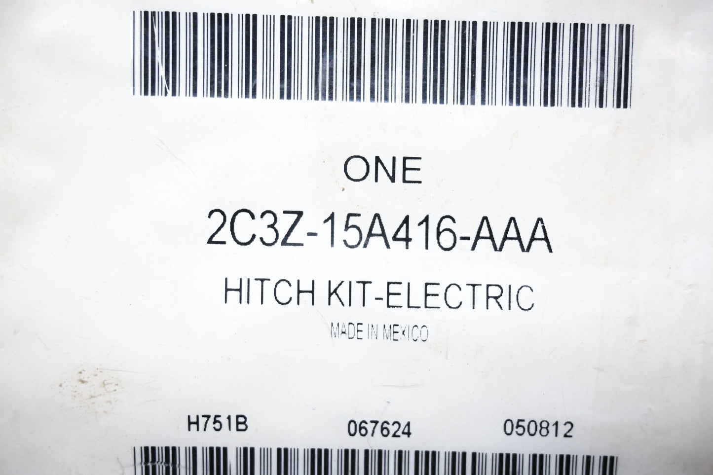 New OEM Ford 2C3Z-15A416-AAA Trailer Hitch Electrics Wiring Kit NOS