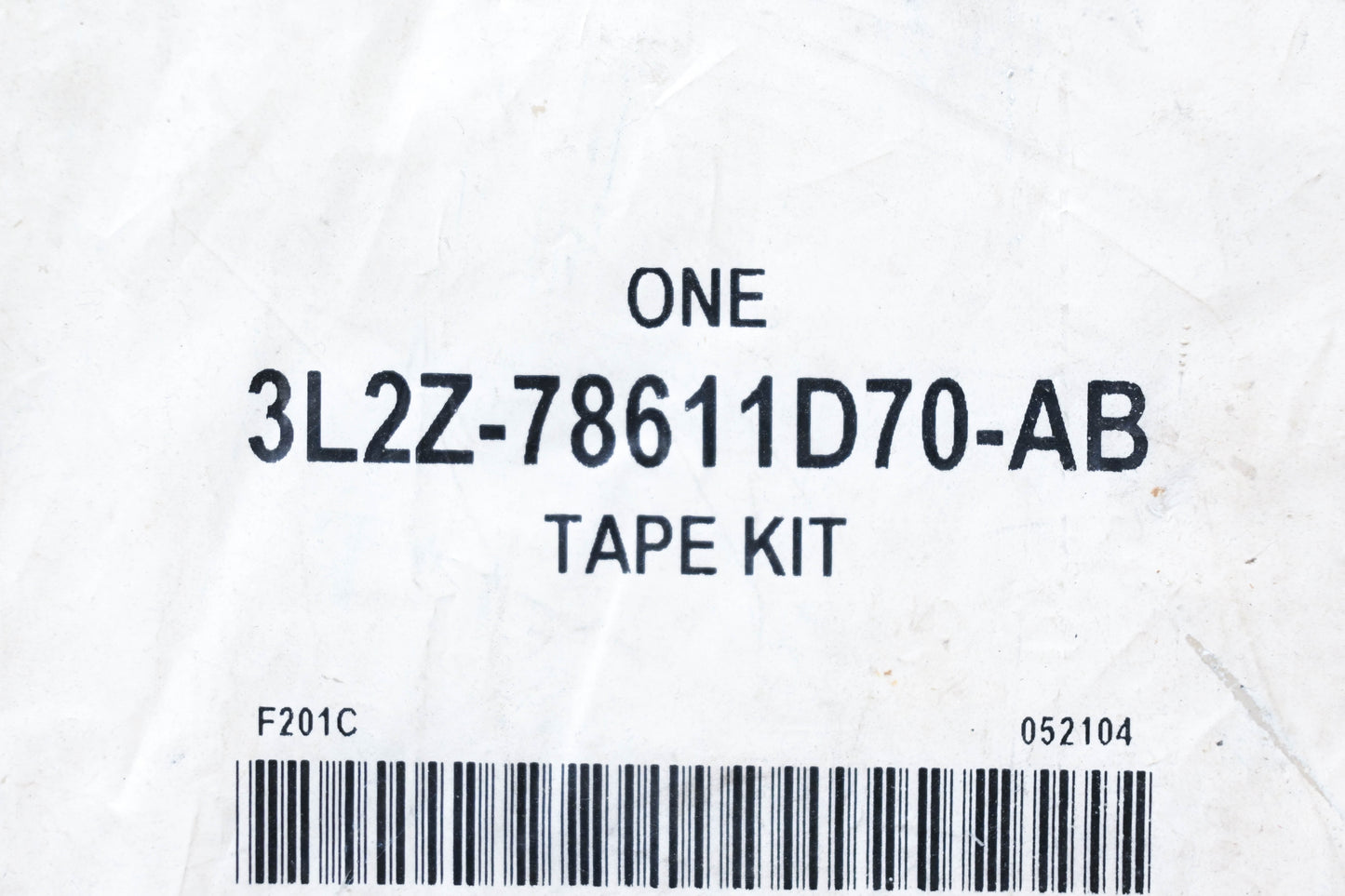 New OEM Ford 3L2Z-78611D70-AB Tape Kit NOS