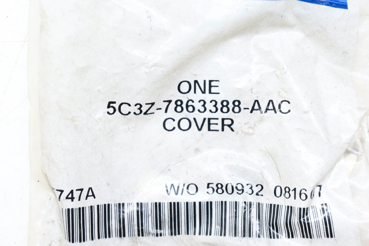 New OEM Ford 5C3Z-7863388-AAC, 5C34-7863388 Track Cover NOS