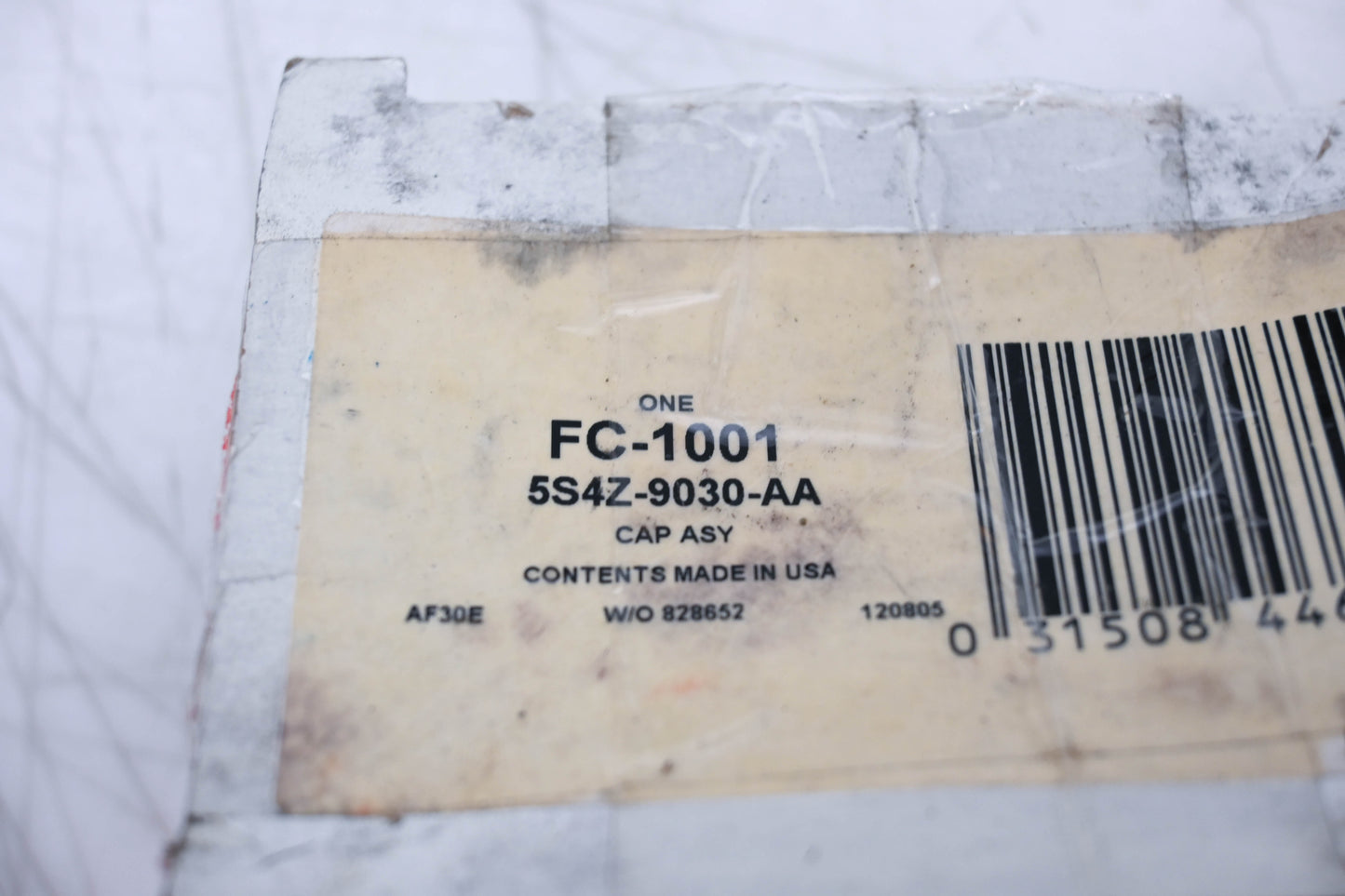 New OEM Motorcraft FC-1001, 5S4Z-9030-AA Fuel Tank Cap Assembly Kit NOS