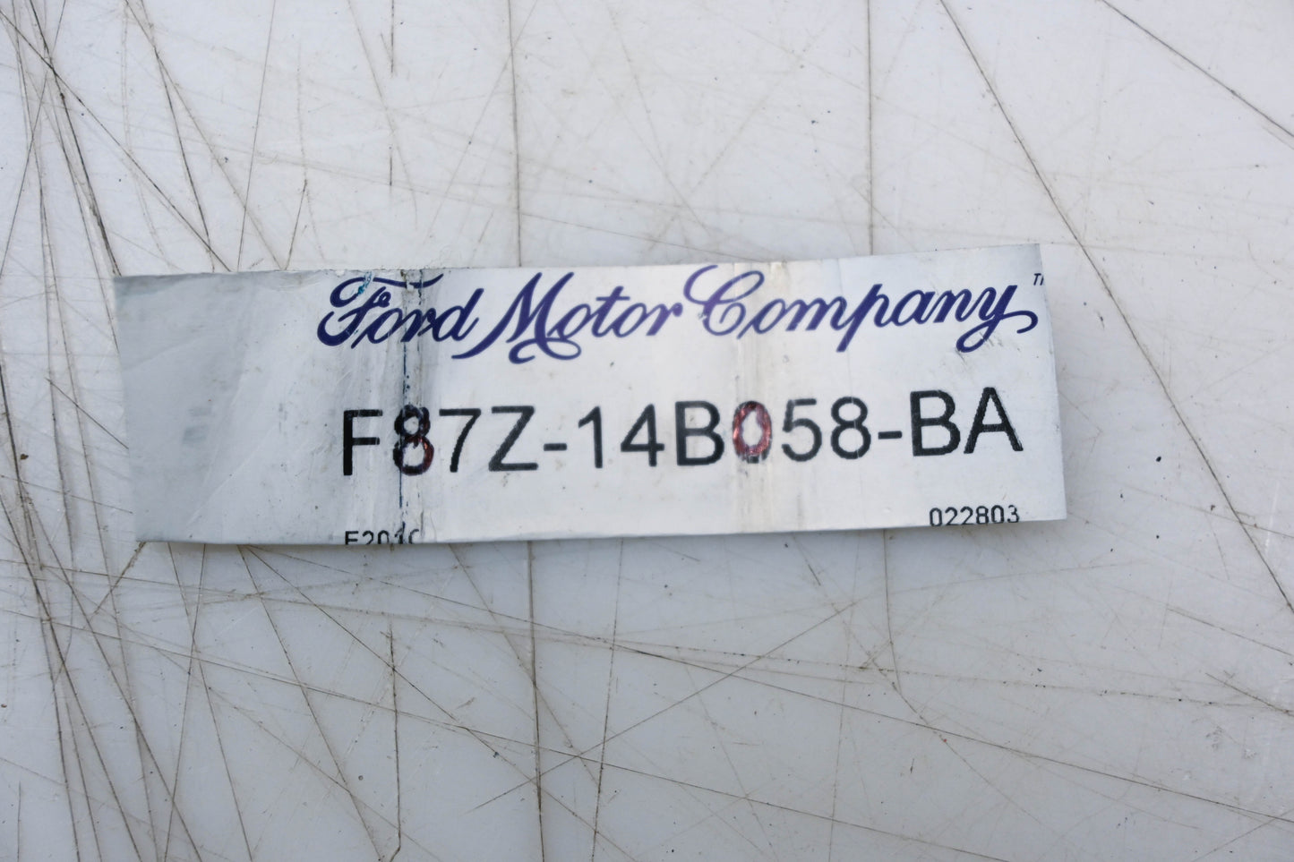 New OEM Ford F87Z-14B058-BA Bracket NOS