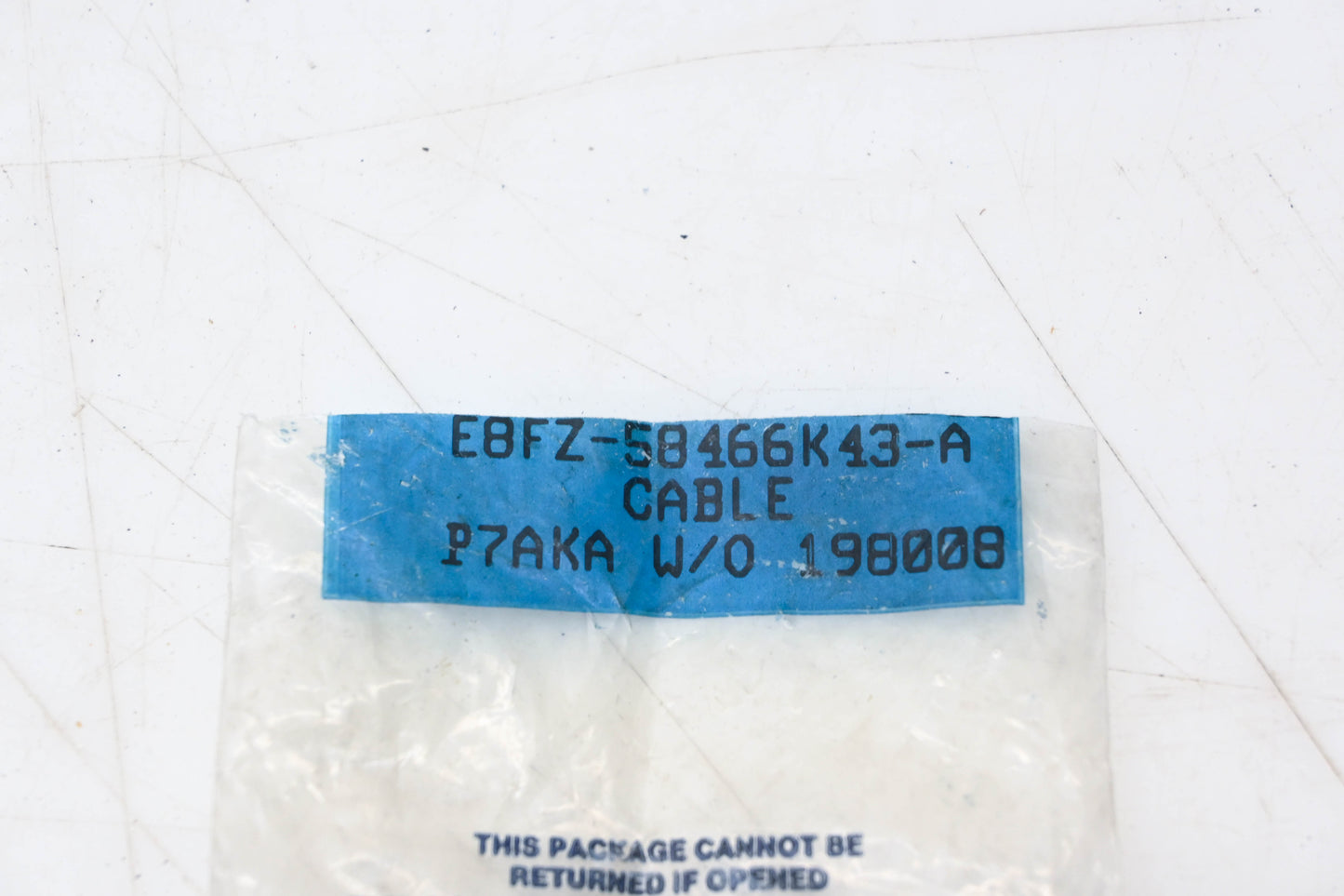 New OEM Ford E8FZ-58466K43-A Cable Assembly NOS