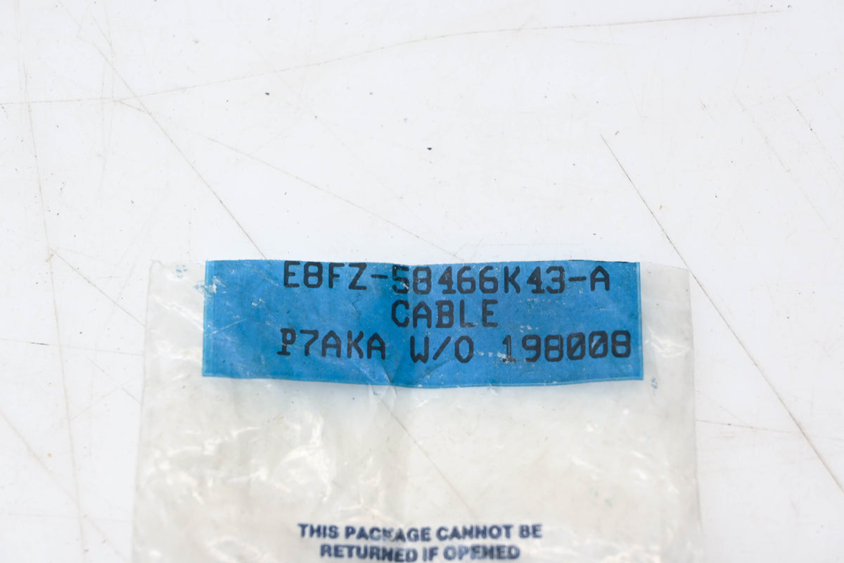 New OEM Ford E8FZ-58466K43-A Cable Assembly NOS