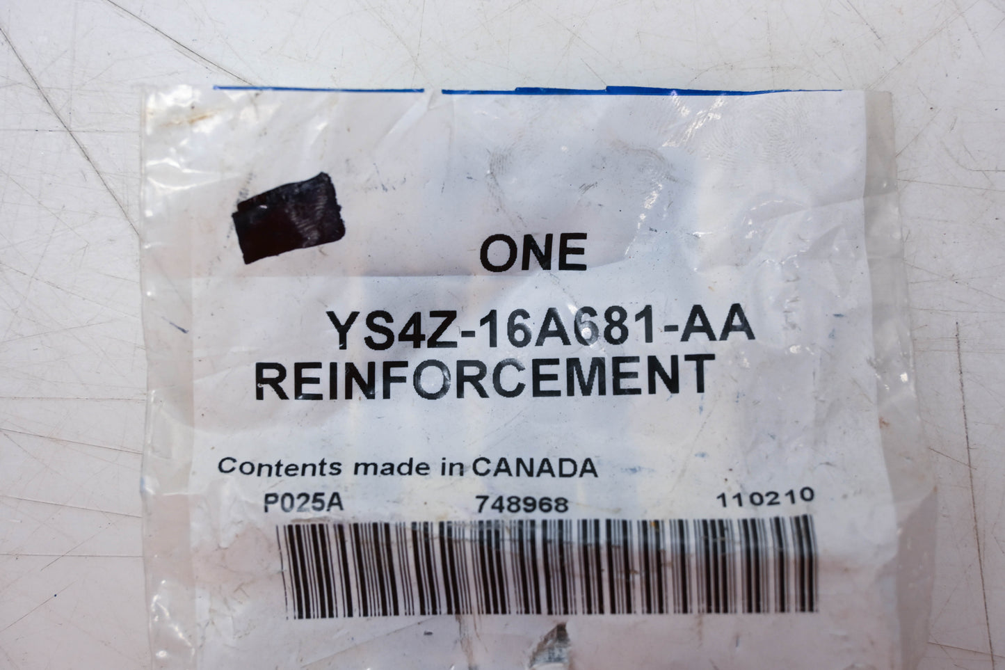 New OEM Ford YS4Z-16A681-AA Fender Hinge Reinforcement Plate NOS