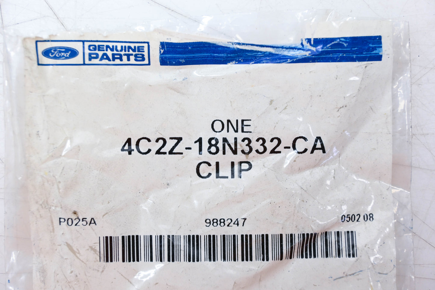 New OEM Ford 4C2Z-18N332-CA Heater Hose Clip Assembly NOS