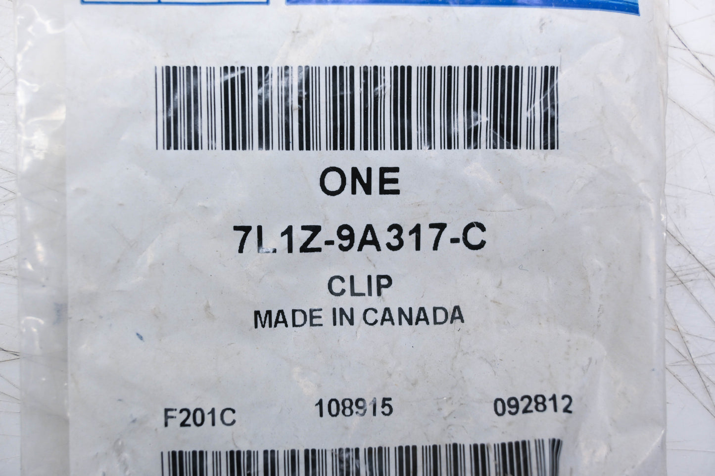 New OEM Ford 7L1Z-9A317-C Hose Clip NOS
